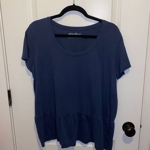 Eddie Bauer Peplum Tee